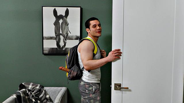 New Hunk Stepbro Rails Hairy Stud - NextDoorTaboo