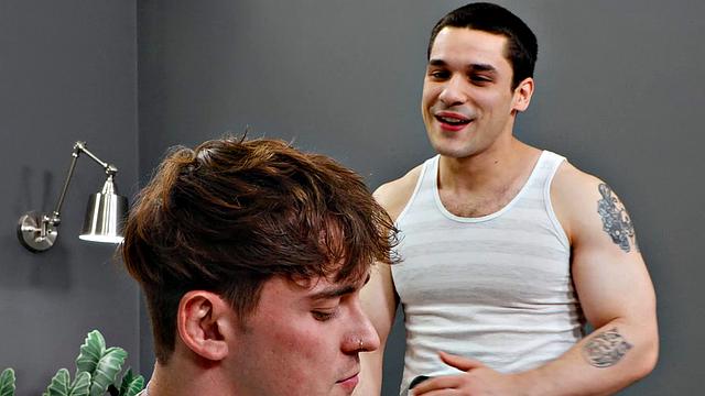 New Hunk Stepbro Rails Hairy Stud - NextDoorTaboo