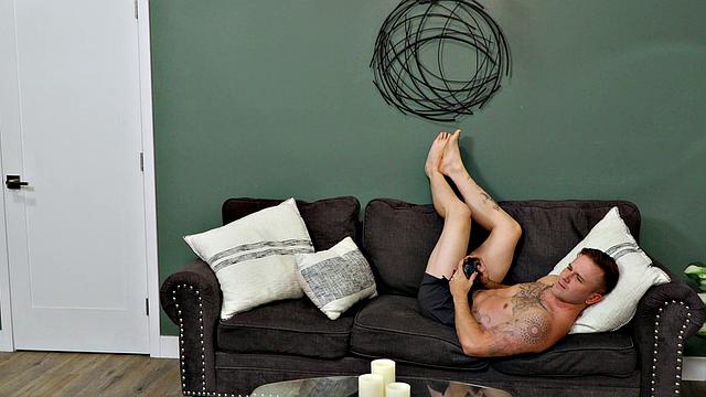 New Hunk Stepbro Rails Hairy Stud - NextDoorTaboo