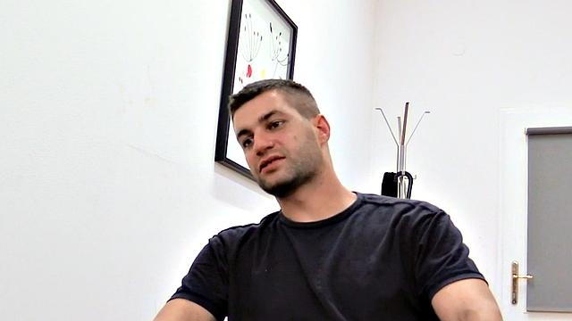 Amateur Euro stud goes for cash on fake casting