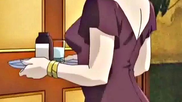 Sushi-covered anime teen clit tortured