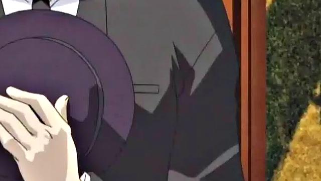 Sushi-covered anime teen clit tortured