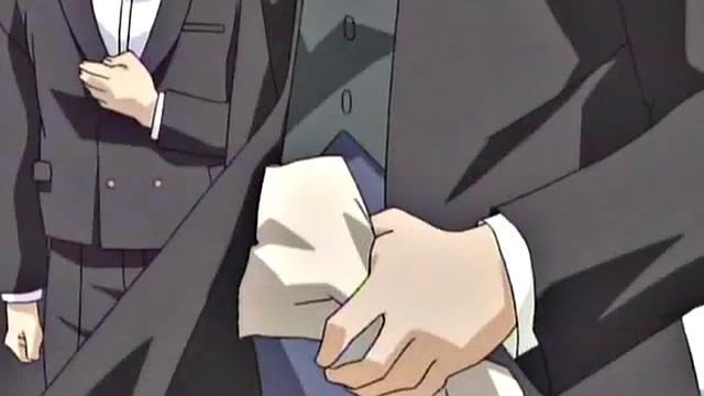 Sushi-covered anime teen clit tortured