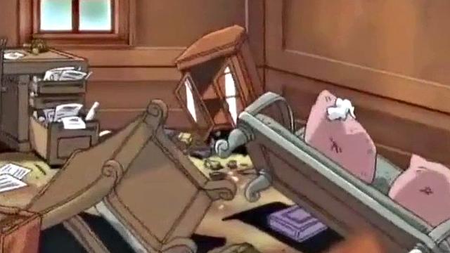 Sushi-covered anime teen clit tortured