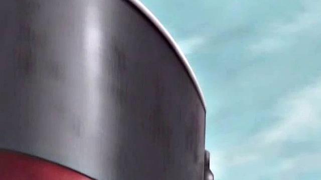 Sushi-covered anime teen clit tortured