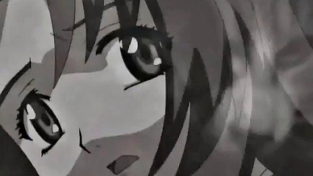 Sushi-covered anime teen clit tortured