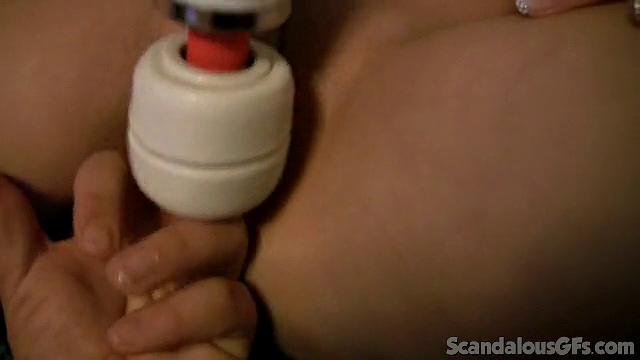 Sexy Babe Fingered Hard And Plays With A Vibrator