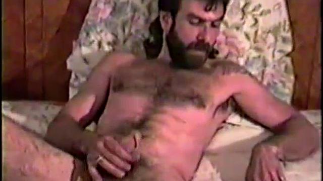 Alan strips off after work and takes a thick cock bareback