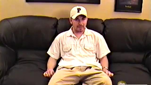 Jose is 19 years old and mostly into the ladies. You can tell he's a little nervous about being in front of the camera. Even so, this young man was hard before Bob Auntie could get him naked.