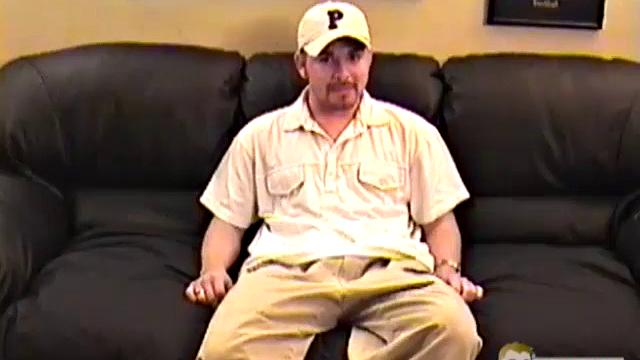 Jose is 19 years old and mostly into the ladies. You can tell he's a little nervous about being in front of the camera. Even so, this young man was hard before Bob Auntie could get him naked.