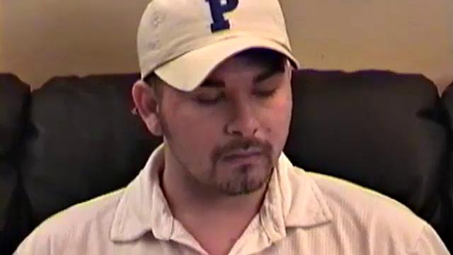 Jose is 19 years old and mostly into the ladies. You can tell he's a little nervous about being in front of the camera. Even so, this young man was hard before Bob Auntie could get him naked.