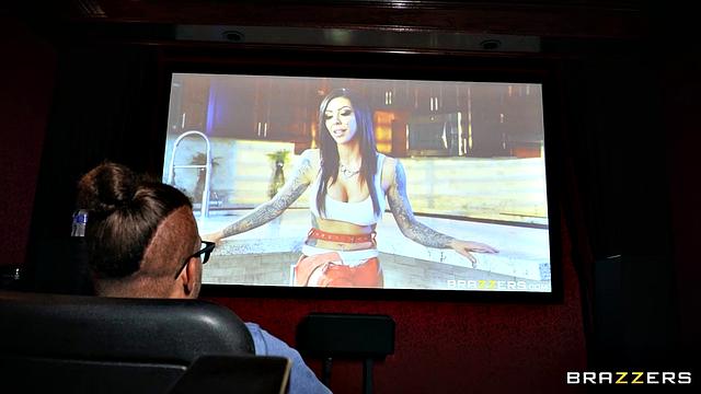 From the Big Screen to His Lap