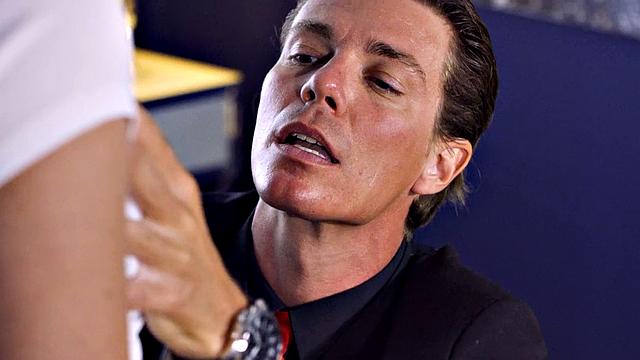 Nasty babe enjoys fucking in missionary by big dick