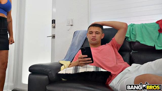 Step Mommy Teaches me Lesson