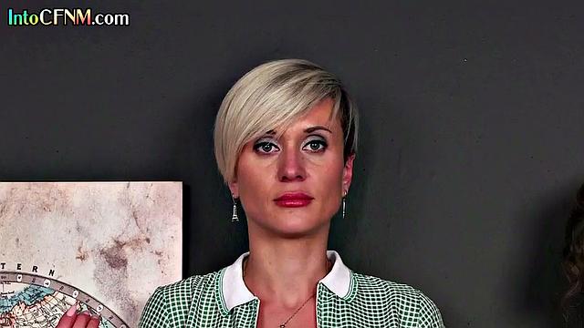 Naughty babes tugging BBC teacher