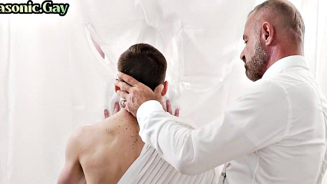 Freemasonry initiation with cocksuck and bareback