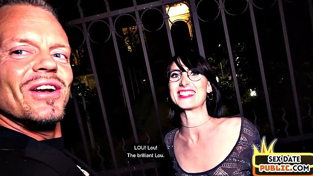 Real German babe in hotel room after casting