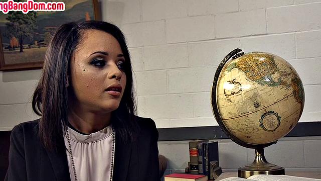 DP gang bang for slut in dungeon