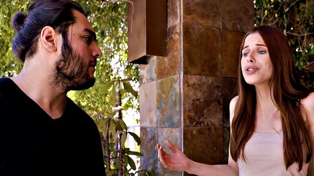 Naughty boy impales his hot girlfriend's bald pussy in various ways - small tits, blowjob, handjob, and more!