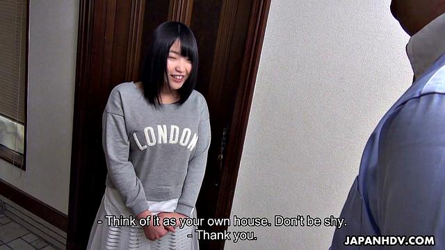 Riku Nekota visits childhood friend to suck and fuck