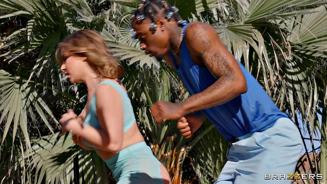 Yogi Masters the Downward Doggy