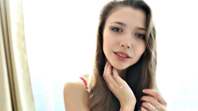 Teen Dreams - Mila Azul Gets Kinky With her Candy In her Pussy
