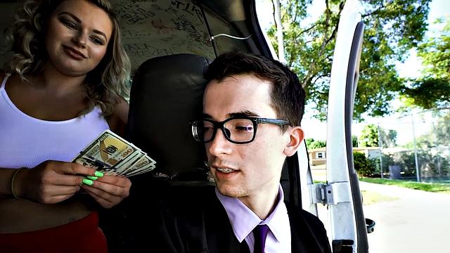 21yo picked up twink fucked by gay in public outdoor van