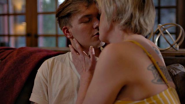 Sinning Stepmom deepthroats stepson before doggystyle