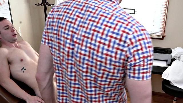 Petite twink barebacked by his doctor in infirmary