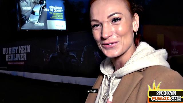 Pulled german fond of public sex