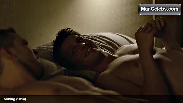 Jonathan Groff gets bareback and wild in a steamy homemade sex tape