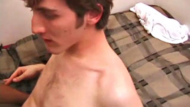 Billie Kane and Jason Gordar make out passionately on the bed, before exchanging blow jobs. Billie can self-suck, so Jason gives him a hand by holding up Billie's ass while he tosses his legs over his own head.