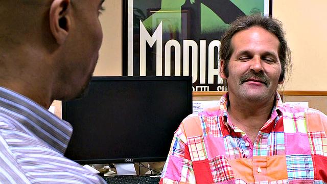 Marla fucks a BBC. Husband watches.