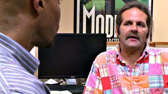 Marla fucks a BBC. Husband watches.