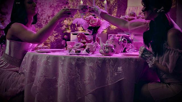 DEVILS FILM - Hot Trans Jade Venus In Pantyhose Gets Her Ass Fucked And Mouth Filled