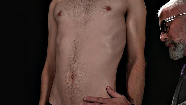 21yo obedient skinny twink fucked by suited DILFS