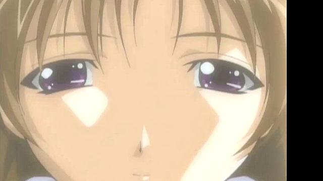 аниме-совратительница заводит парня и скачет на члене в машине