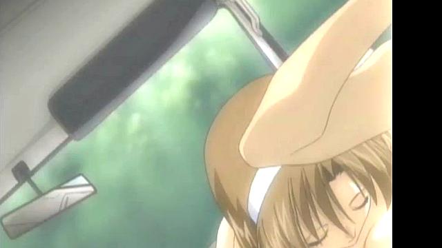 Romantic Anime Sex In Car Cute Teen Rides Cock