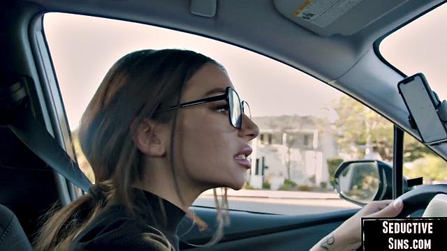 Nasty babe recording lover