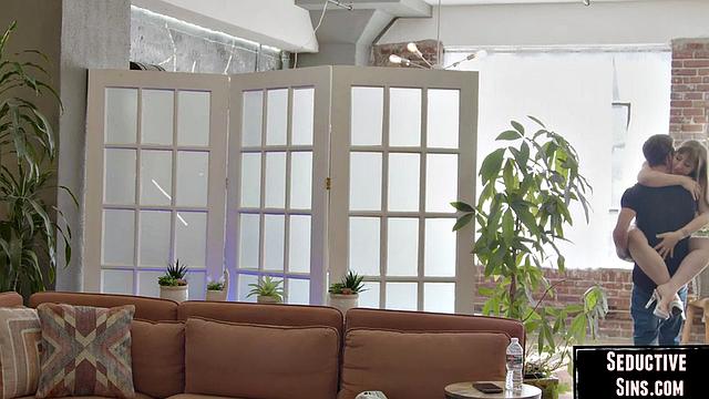 Nasty babe recording lover