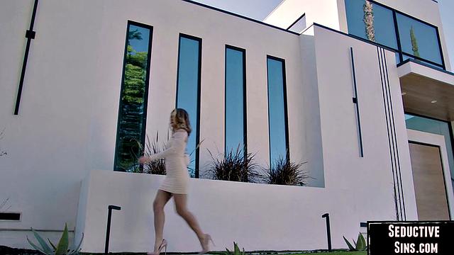 Nasty babe recording lover