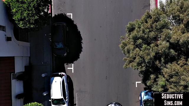 Nasty babe recording lover