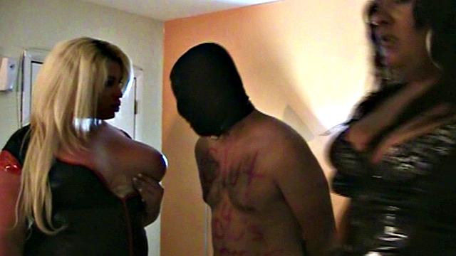 Masked Man in a Threesome