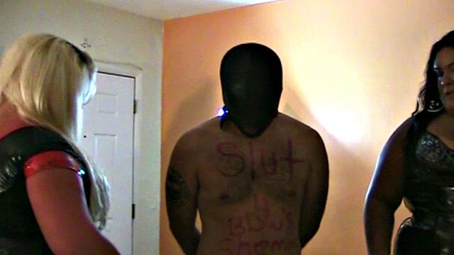 Masked Man in a Threesome