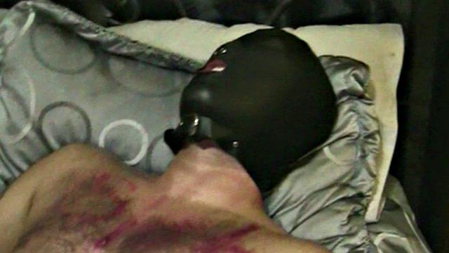 Masked Man in a Threesome