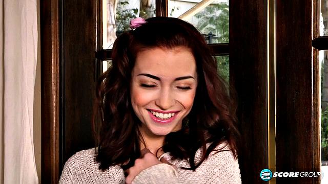 Ultra slim and toned Paisley Rae strips nude outdoors and gives us a good look at her tight holes.