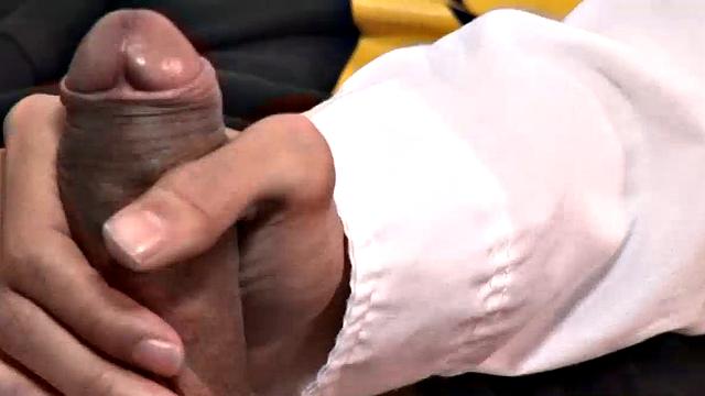 Young Mirko is busy on his computer when his daddy lies on the sofa next to him and makes it clear he wants to play. Soon the young Latino has Ernesto's cock in his mouth and quickly sucks it stiff.