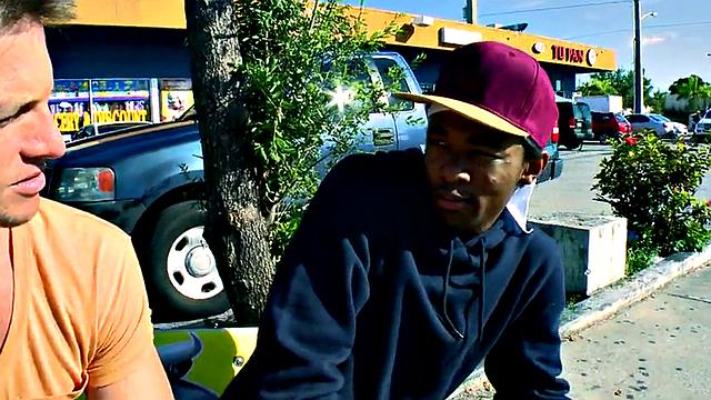 Casting couch turncoast Black bottom sucks and rides IR stud for cash