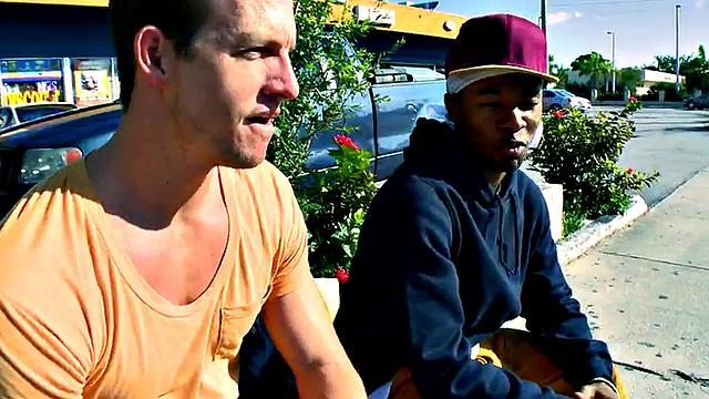 Casting couch turncoast Black bottom sucks and rides IR stud for cash