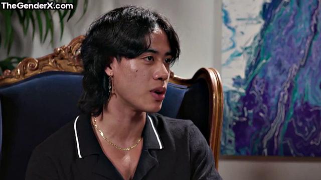 big-titted TS cougar fucked by lover